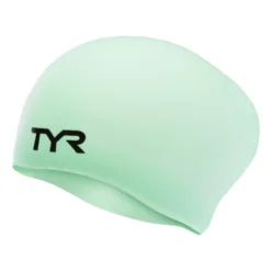 TYR Long Hair Wrinkle-free Swim Cap -Speedo Shop tyr long hair wrinkle free swim cap 3